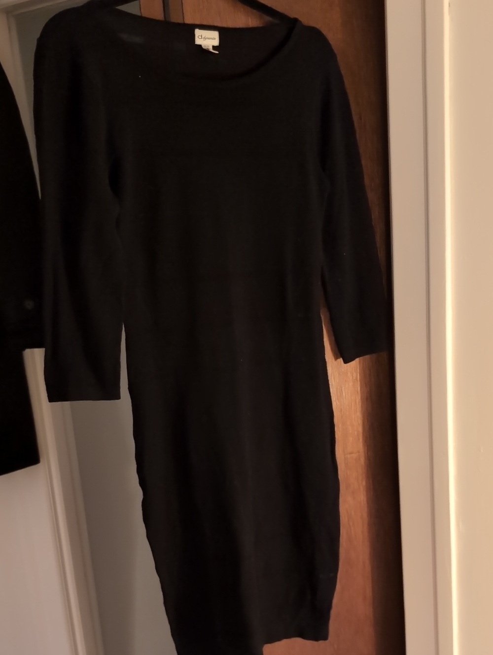 Classic Black Knit Dress